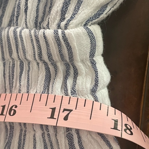 Tommy Bahama Blue and White Striped Dress - Picture 8 of 9